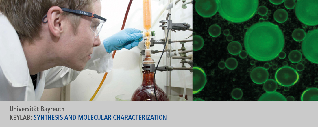 Slider für KeyLab Synthesis and Molecular Characterization